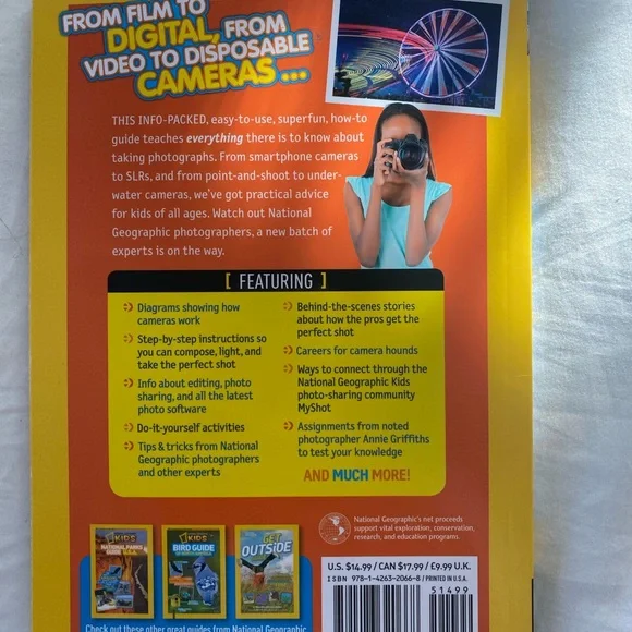 National Geographic Kids - Guide to Photography Book - Picture 3 of 4